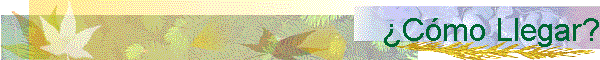 �C�mo Llegar?