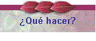 �Qu� hacer?